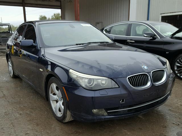 WBANU53548C116923 - 2008 BMW 528 I BLUE photo 1