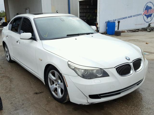 WBANW13558CZ78583 - 2008 BMW 535 I WHITE photo 1