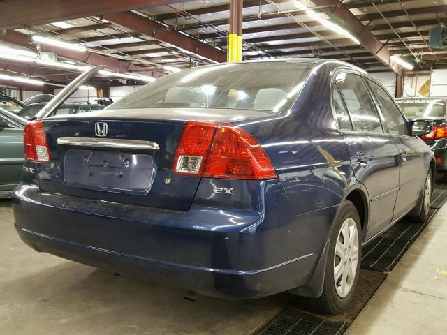 2HGES26873H596556 - 2003 HONDA CIVIC EX 蓝色 照片 4