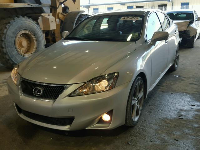 JTHBF5C2XC5178473 - 2012 LEXUS IS 250 SILVER photo 2