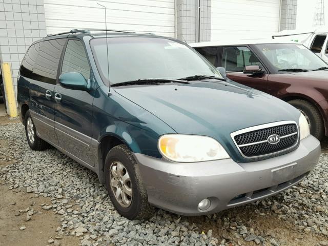 KNDUP131246569488 - 2004 KIA SEDONA EX TWO TONE photo 1