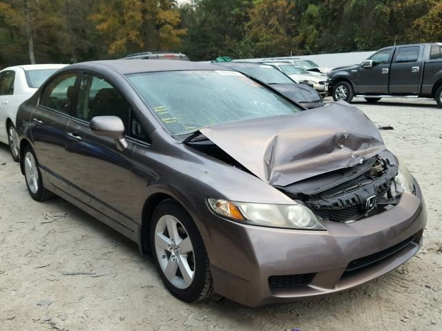 2HGFA1F62AH531305 - 2010 HONDA CIVIC GRAY photo 1