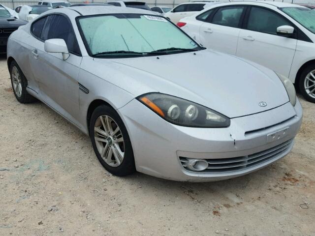 KMHHM66D88U282246 - 2008 HYUNDAI TIBURON GS GRAY photo 1