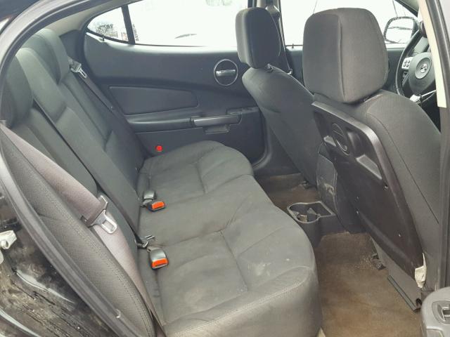 2G2WP552671135130 - 2007 PONTIAC GRAND PRIX BLACK photo 6