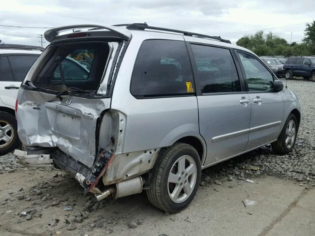 JM3LW28J630359014 - 2003 MAZDA MPV WAGON SILVER photo 4