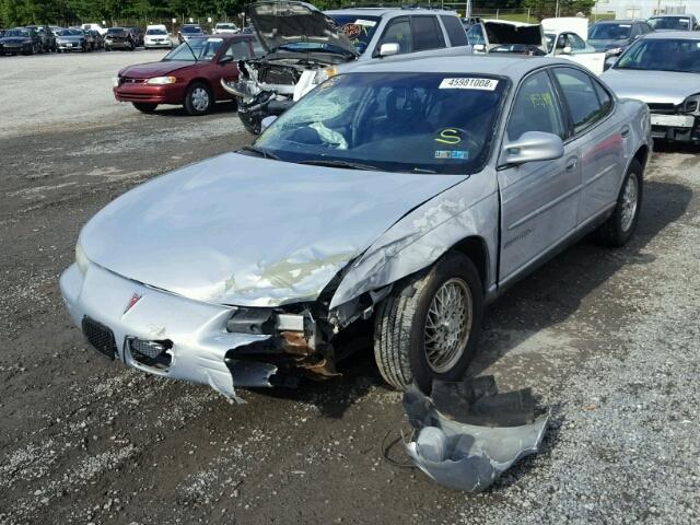 1G2WJ52M7XF338804 - 1999 PONTIAC GRAND PRIX Сірий фото 2