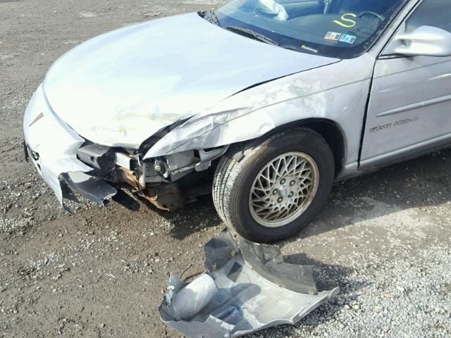 1G2WJ52M7XF338804 - 1999 PONTIAC GRAND PRIX Сірий фото 9