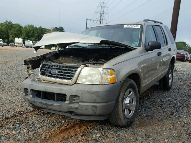 1FMZU62K82UD44244 - 2002 FORD EXPLORER X TAN photo 2
