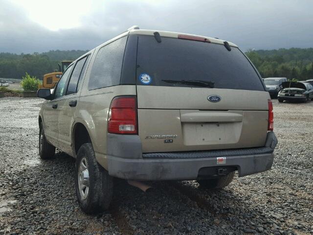1FMZU62K82UD44244 - 2002 FORD EXPLORER X TAN photo 3
