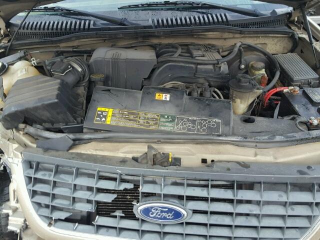 1FMZU62K82UD44244 - 2002 FORD EXPLORER X TAN photo 7
