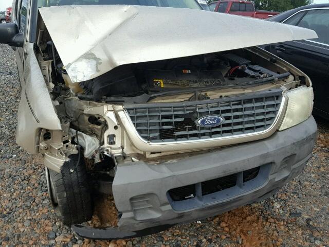 1FMZU62K82UD44244 - 2002 FORD EXPLORER X TAN photo 9
