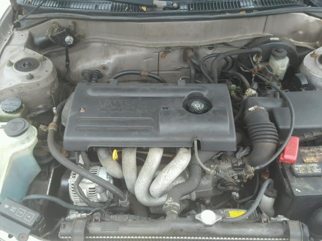 2T1BR12E9YC265434 - 2000 TOYOTA COROLLA VE TAN photo 7