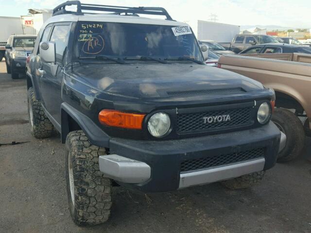 JTEBU11F870017754 - 2007 TOYOTA FJ CRUISER BLACK photo 1