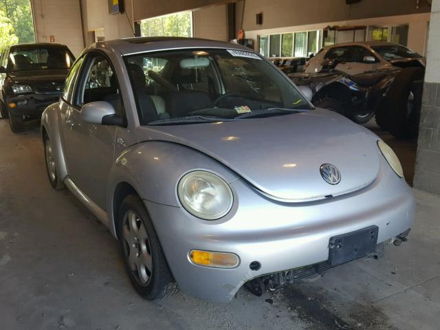3VWCK21CX2M405730 - 2002 VOLKSWAGEN NEW BEETLE 银色 照片 1