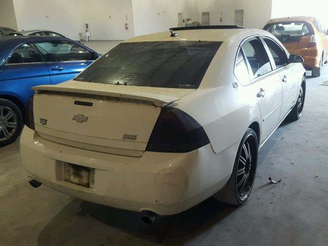 2G1WD58CX69121698 - 2006 CHEVROLET IMPALA SUP 白色 照片 4
