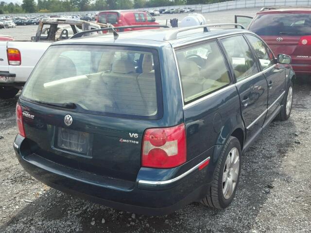 WVWYH63B72E208765 - 2002 VOLKSWAGEN PASSAT GLX 绿色 照片 4