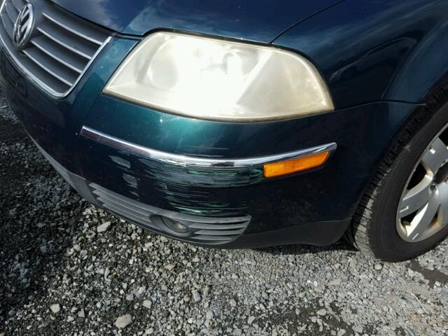 WVWYH63B72E208765 - 2002 VOLKSWAGEN PASSAT GLX 绿色 照片 9