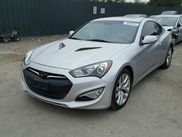 KMHHU6KJ7DU110280 - 2013 HYUNDAI GENESIS CO SILVER photo 2