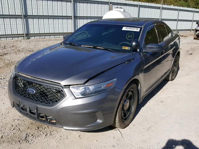 1FAHP2MK4FG107774 - 2015 FORD TAURUS POL GRAY photo 2