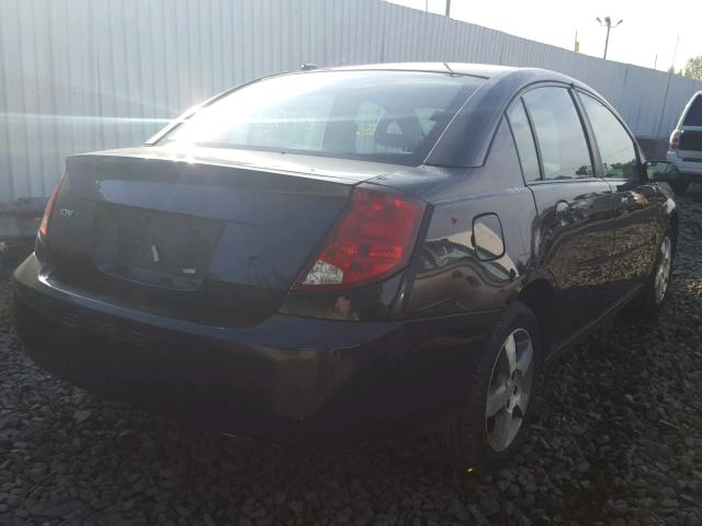 1G8AL55F56Z146401 - 2006 SATURN ION LEVEL BLACK photo 4