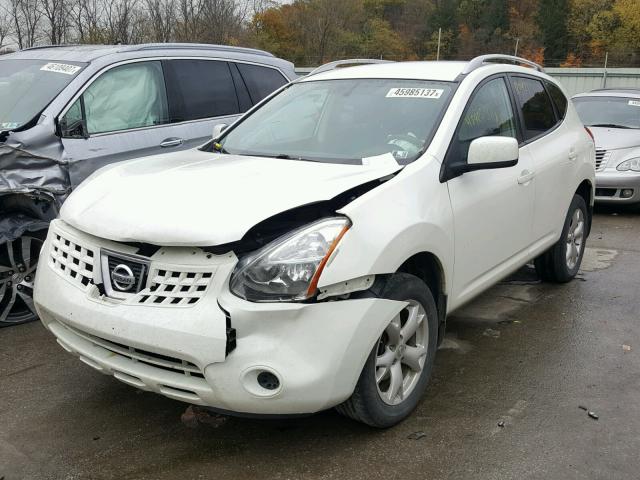 JN8AS58V79W435656 - 2009 NISSAN ROGUE WHITE photo 2