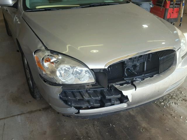 1G4HD57296U236932 - 2006 BUICK LUCERNE CX SILVER photo 9