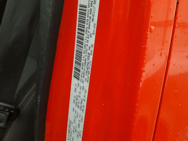 1C4BJWEGXGL182698 - 2016 JEEP WRANGLER U RED photo 10