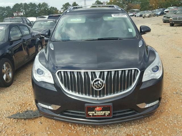 5GAKVBKD7EJ111492 - 2014 BUICK ENCLAVE BLACK photo 9