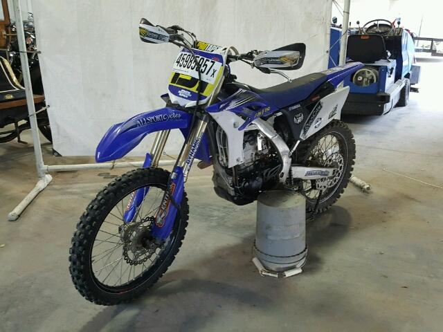 JYACG33CXCA017771 - 2012 YAMAHA YZ250 F WHITE photo 2