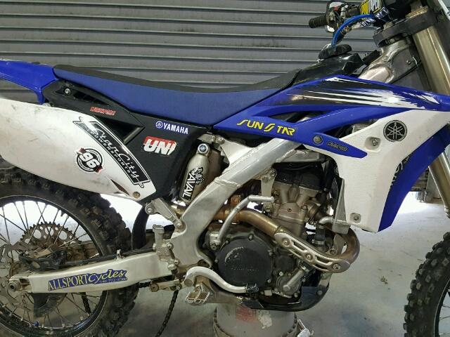 JYACG33CXCA017771 - 2012 YAMAHA YZ250 F WHITE photo 7