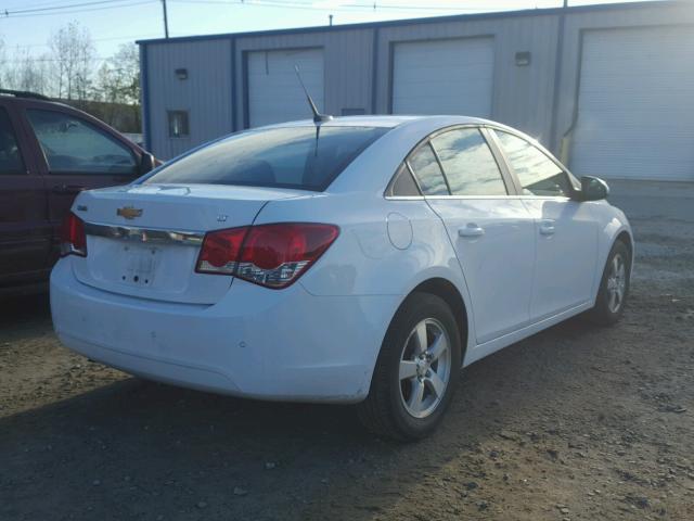 1G1PF5SC7C7401373 - 2012 CHEVROLET CRUZE LT WHITE photo 4