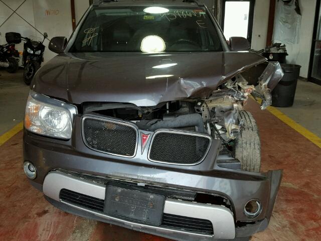 2CKDL73F876054271 - 2007 PONTIAC TORRENT GRAY photo 10