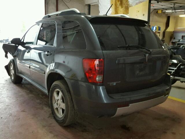 2CKDL73F876054271 - 2007 PONTIAC TORRENT GRAY photo 3