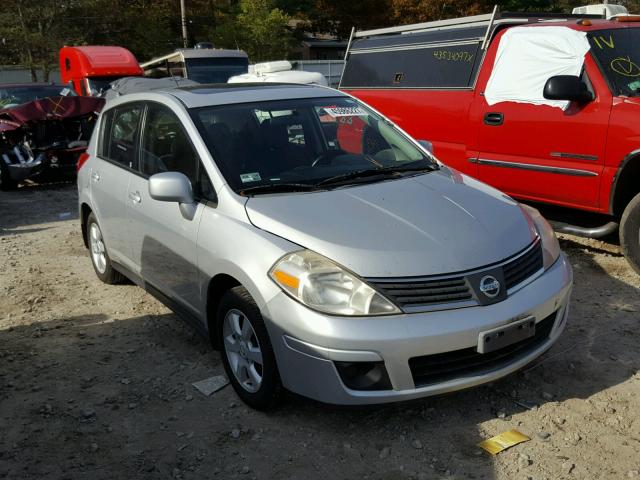 3N1BC13E57L406787 - 2007 NISSAN VERSA S SILVER photo 1