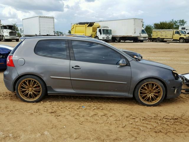 WVWEV71K96W141428 - 2006 VOLKSWAGEN NEW GTI GRAY photo 9