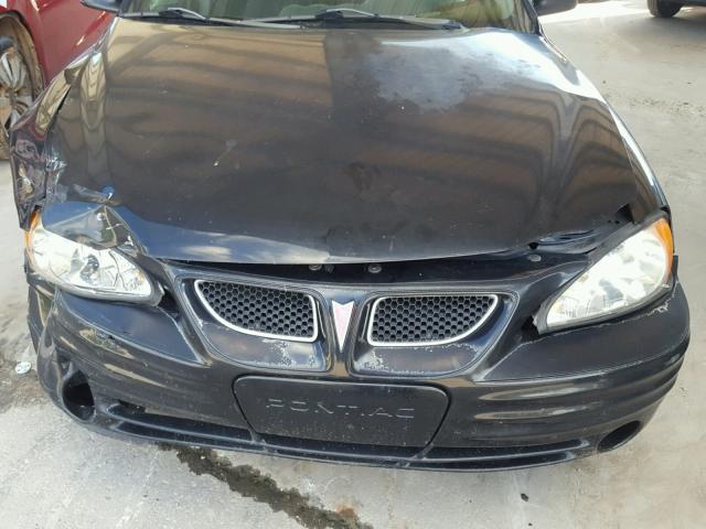 1G2NF52T7YC533325 - 2000 PONTIAC GRAND AM S შავი ფოტო 7