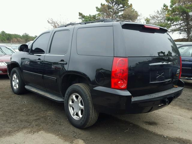 1GKS1CE01DR261367 - 2013 GMC YUKON SLT BLACK photo 3