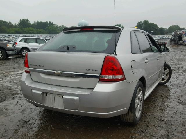 1G1ZT61816F102525 - 2006 CHEVROLET MALIBU MAX 银色 照片 4