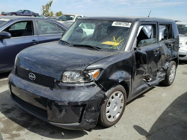 JTLKE50E181024322 - 2008 TOYOTA SCION XB Қара фото 2