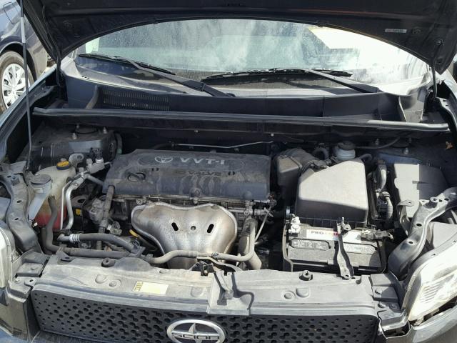 JTLKE50E181024322 - 2008 TOYOTA SCION XB Қара фото 7