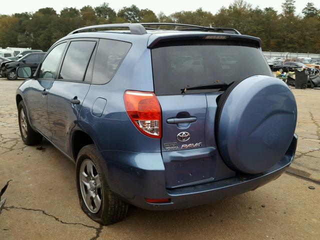 JTMZD33V365001370 - 2006 TOYOTA RAV4 BLUE photo 3