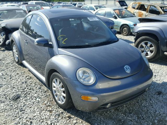 3VWCR31CX5M401442 - 2005 VOLKSWAGEN NEW BEETLE GRAY photo 1