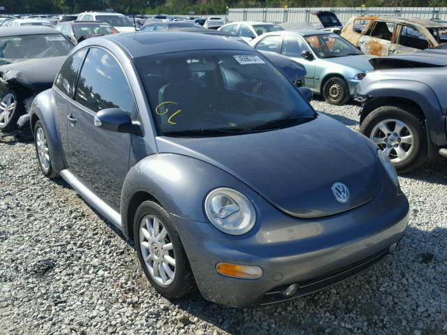 3VWCR31CX5M401442 - 2005 VOLKSWAGEN NEW BEETLE GRAY photo 9