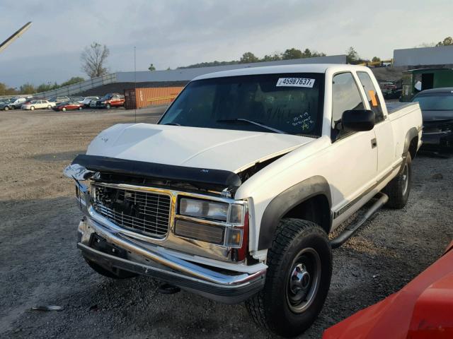 1GTGK29R9VE536347 - 1997 GMC SIERRA K25 WHITE photo 2