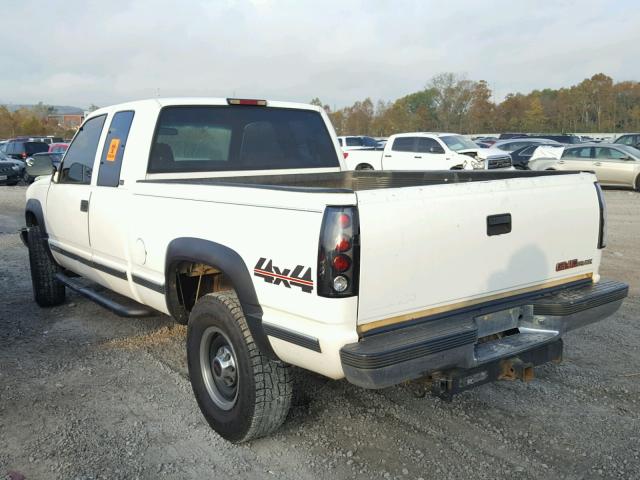 1GTGK29R9VE536347 - 1997 GMC SIERRA K25 WHITE photo 3