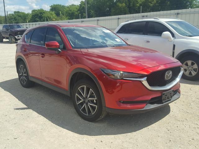 JM3KFADL5H0180452 - 2017 MAZDA CX-5 GRAND RED photo 1