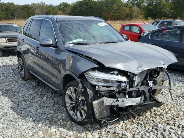 5UXKR6C55G0J81775 - 2016 BMW X5 XDRIVE5 GRAY photo 1