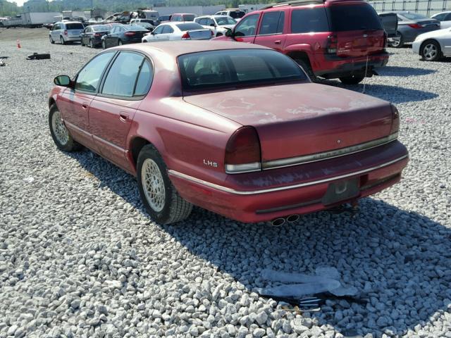 2C3HC56F6SH535954 - 1995 CHRYSLER LHS BURGUNDY photo 3