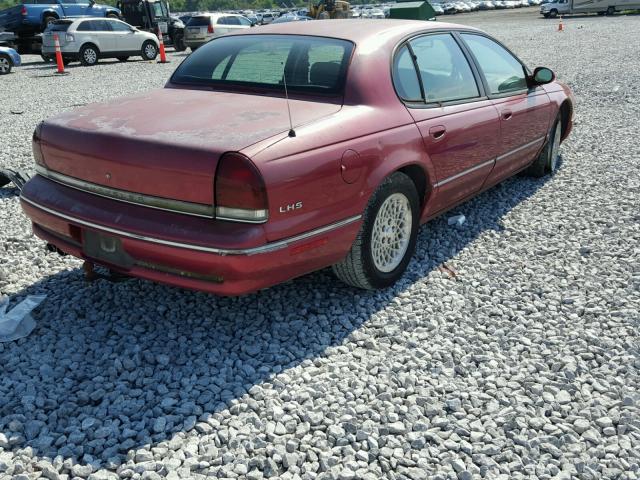 2C3HC56F6SH535954 - 1995 CHRYSLER LHS BURGUNDY photo 4