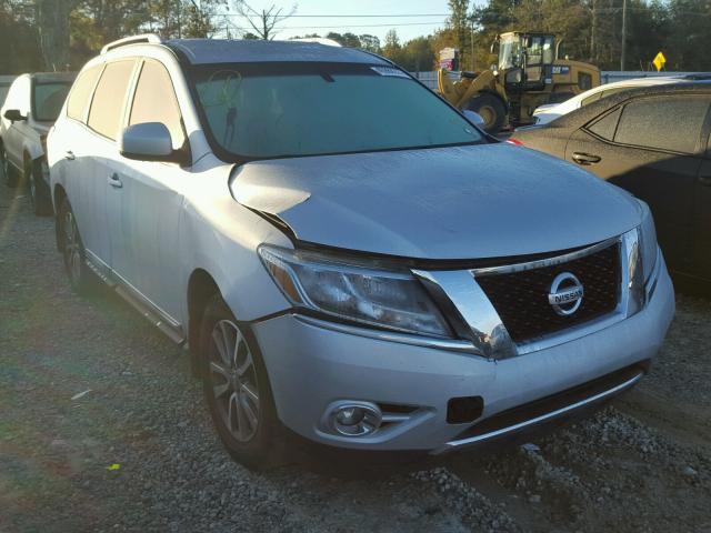 5N1AR2MM8DC612126 - 2013 NISSAN PATHFINDER SILVER photo 1